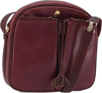 Cartier Pre-owned Cross Body Bags, female, Red, Size: ONE SIZE Pre-owned Vintage Shoulder Bag