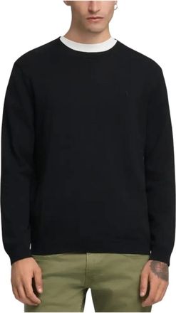 Replay Truien & Vesten, Heren, Zwart, 3Xl, Katoen, Rondgebreide trui