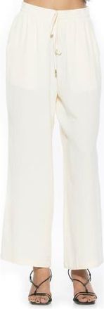 Alexia Admor Xila Wide Leg Pants in Ivory at Nordstrom Rack, Size X-Large