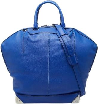 Alexander Wang Pre-owned Handbags, female, Blue, Size: ONE SIZE Pre-owned Leather 2way Bag