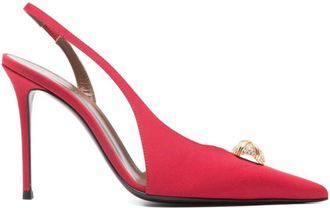 Giuseppe Zanotti Red Carole Slingback Pumps