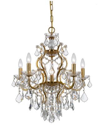 Crystorama 6-Light Filmore Chandelier With Swarovski Crystals