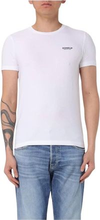 Dondup Hombre, Camisetas, Blanco, Talla: XL