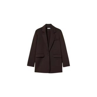 Twinset Dames, Jassen, Bruin, Maat: XL Viscose