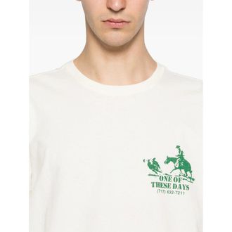 One Of These Days Bone T-Shirt - White