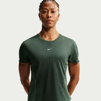 Nike Womens Swift Aero-FIT Short-Sleeve Running Top in Black | IH8114-014
