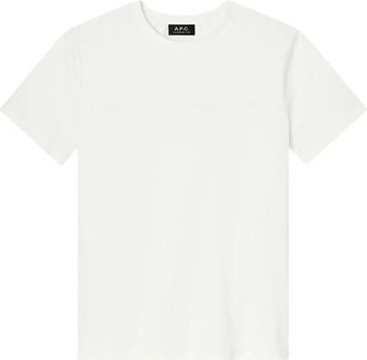 A.P.C. Printemps 26 T-shirt - Heren - T-shirts - Wit - XL - Katoen - Tops