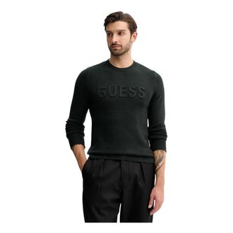 Guess Uomo, Maglie, Verde, L, new