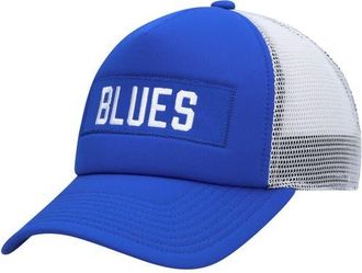 adidas Mens adidas Blue/White St. Louis Blues Team Plate Trucker Snapback Hat at Nordstrom