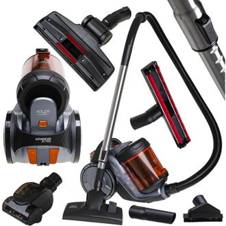 Adler Europe Europe Ad 7065 Aspiradora Cicl&oacute;nica Negra Naranja