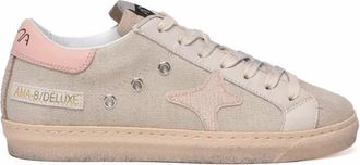 Ama brand Sneaker - Dames - Sneakers - Beige - 38 EU - Leer - Schoenen