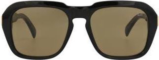 Dunhill 54mm Square Sunglasses in Black /Brown at Nordstrom Rack