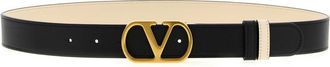 Valentino Garavani Multicolor VLogo Reversible Belt