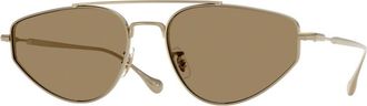 Oliver Peoples Sunglasses, female, Yellow, Size: 56 MM Edition 5 Sunglasses