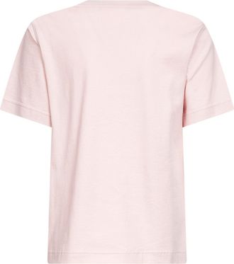 Burberry Womens Bouquet Pink Cotton Logo T-Shirt T-Shirts & Jerseys