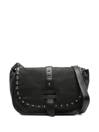 Cafènoir studded cross body bag - women - Artificial Leather - One Size - Black