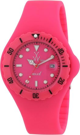 Toywatch Womens Jelly Pink Round 41mm