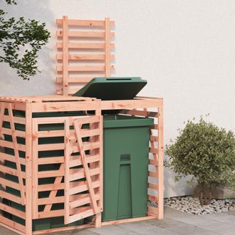 vidaXL Vidaxl - Extensi&oacute;n Para Cobertizo De Cubo De Basura Madera Abeto Douglas