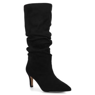 Journee Collection Womens Sonnet Knee High Wide-Calf Slouchy Boots