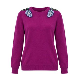 Dolce & Gabbana Pullover girocollo - - Knitwear - Donna - Viola - M