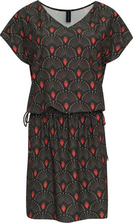 Lygia & Nanny Abito corto Krishna con stampa grafica - Nero