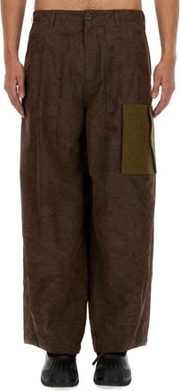 Ten c Collaborative Polyamide Blend Cargo Pants - Green