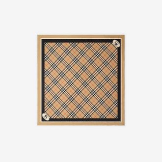Burberry Check Silk Scarf