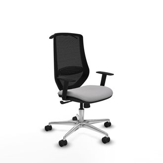 Piqueras y Crespo Piqueras Y Crespo Mardos Silla De Oficina Gris Claro