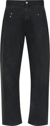 Maison Margiela Jeans, Heren, Zwart, W30, Katoen, Straight Jeans