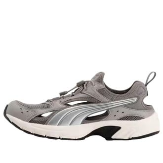 Puma Milenio Tech LT Sandals Stormy Slate Silver Concrete Gray 409317-03