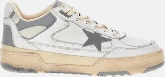 Golden Goose White Lace Up Sneakers