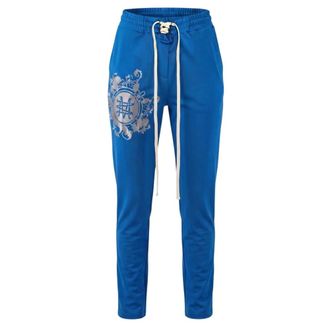 Mr & Mrs Italy Pantaloni Jogger con Laccio - - Trousers - Donna - Blu - S