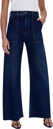 Pistola Denim Penny High Rise Wide Leg Jean In Calluna