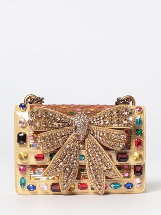 Kurt Geiger Borsa Shoreditch Mini Kurt Geiger London in pelle laminata con strass e paillettes