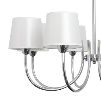 Fabrilamp Lampara Guadalajara Cromo/blanco Regulable D72