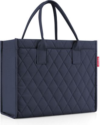 Reisenthel Shopper REISENTHEL Daily Shopper, Damen, Gr. B/H/T: 42cm x 35cm x 17cm, blau (dunkelblau), Polyester, Taschen Shopper
