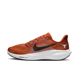Nike Texas Pegasus 41 Nike Mens College Road Running Shoes in Orange | IB3247-800