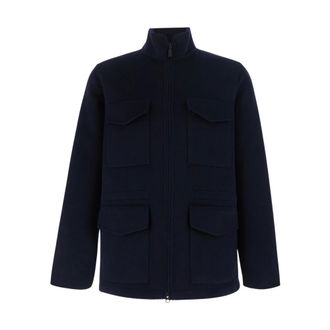 Aspesi Chaqueta de lana - Jackets - Mujer - Azul - 2XL