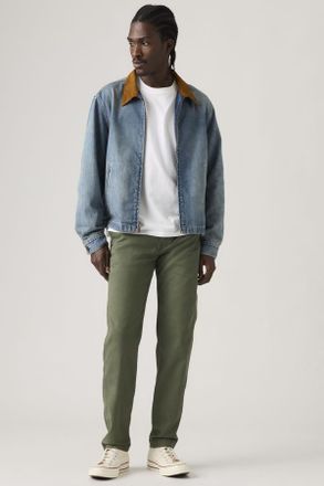 Levi's Pantalones XX Chino Standard Taper de lino y algod&oacute;n - Hombre - 28X32 - Verde / Kambaba Cotton Linen Twill