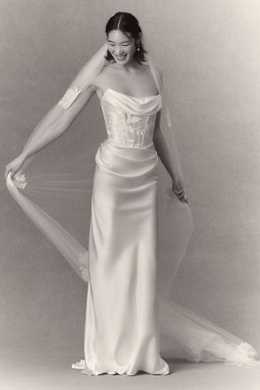 Daughters of Simone Rose Cathedral Veil Jacket