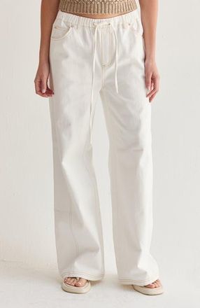 Crescent White Denim Pants at Nordstrom, Size X-Small
