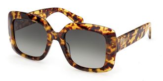 Max & Co. MO0153 53P Womens Sunglasses Tortoiseshell Size 52