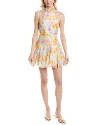 ASTR the Label Astr The Label Sommar Linen-Blend Mini Dress