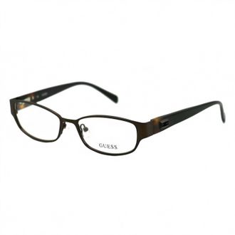 Guess Womens Rectangular Glasses In Brown