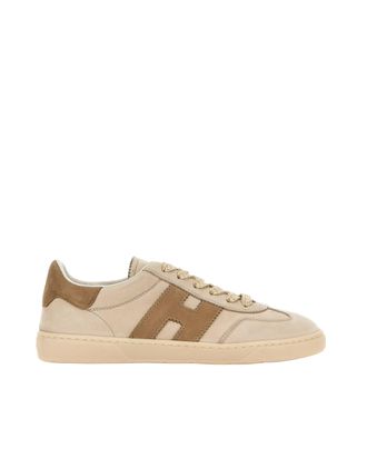 Hogan Low-Top Sneakers with Distinctive H Logo and Rubber Cup Sole