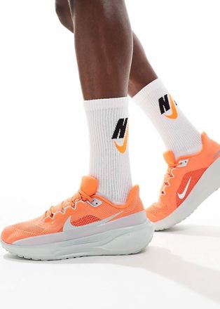 Nike Air Zoom Pegasus 41 Premium - Sneakers premium arancioni e argento-Arancione