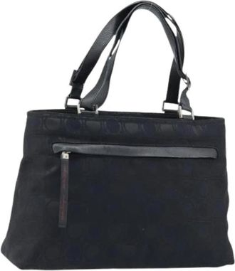 Ferragamo Pre-owned Tote Bag - Dames - Vintage Shopper - Zwart - ONE Size - Leer - Vintage