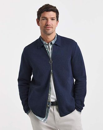 Barbour Crowcombe Zip Through Cardigan