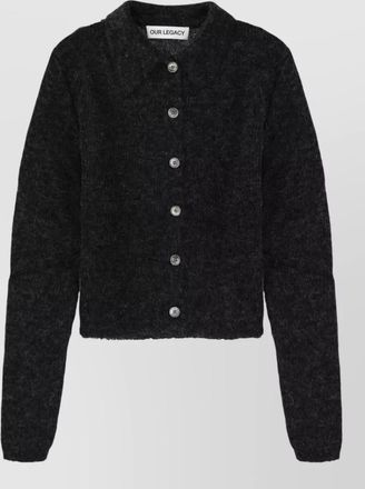 Our Legacy alpaca wool polo top