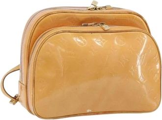 Louis Vuitton Pre-owned Rugzak - Dames - Vintage Clutch - Geel - ONE Size - Leer - Vintage